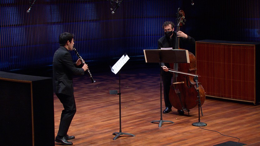 Sang Yoon Kim and Zach Cohen perform