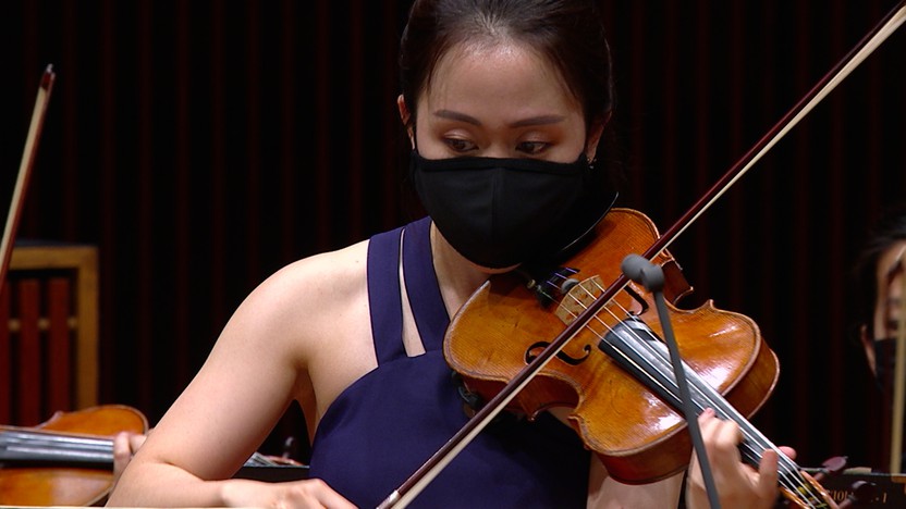 Eunae Koh plays Vivaldi's Four Seasons closeup still