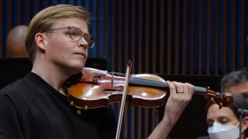 Pekka Kuusisto closeup